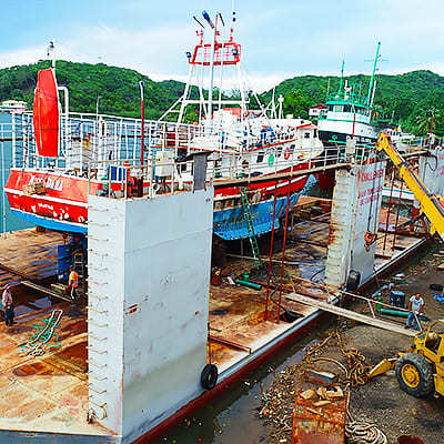 La Ceiba Honduras Shipyard